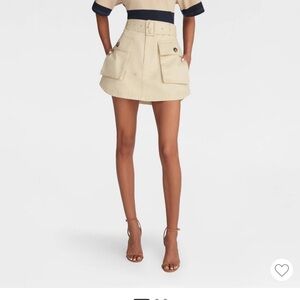 KBB by Kahlana Barfield Brown “The Flared Cargo Skirt”